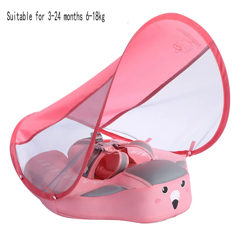 Junips | Mambobaby Non-inflatable Baby Swim Ring Seat - Pool Toy for Boys and Girls - Fun Accessories for Safe Water Play