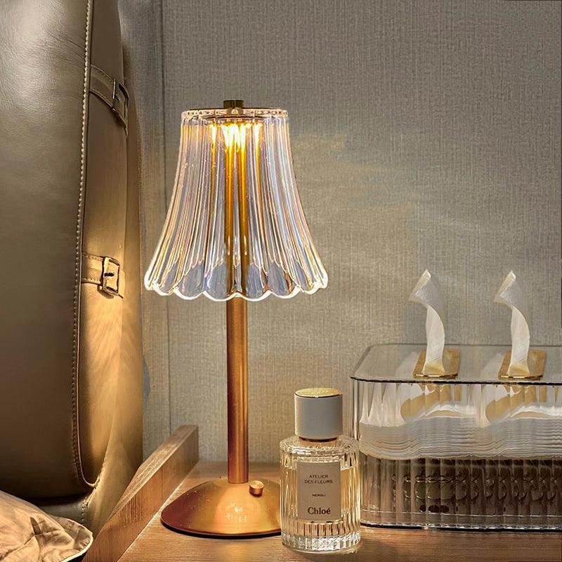 Junips | AuraGlow Table Lamp - Rechargeable LED Lamp with Dimming Function