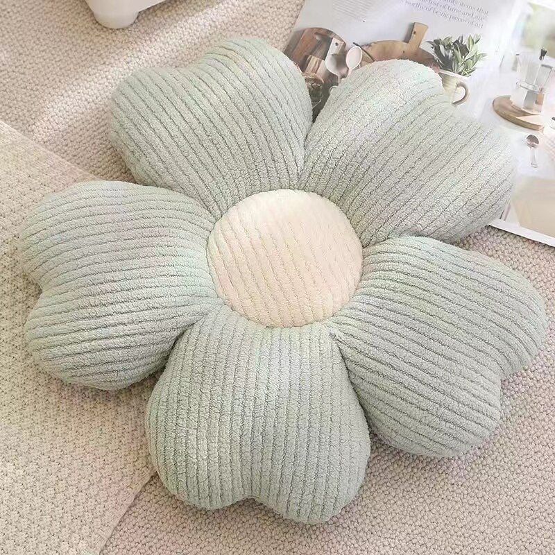 Junips | Fluffy Clover Flowers Pillow