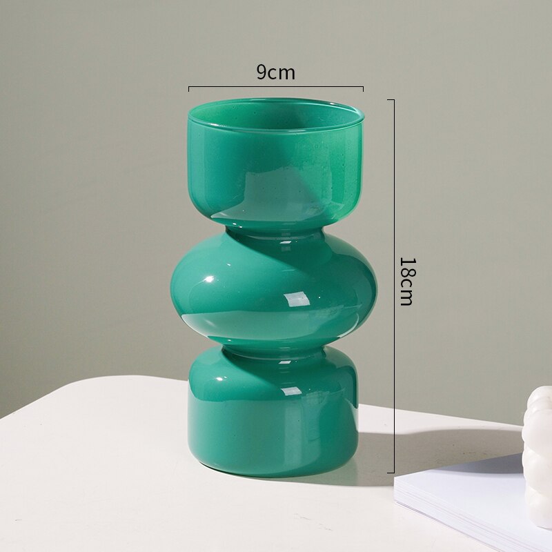 Junips | Glass Animal Vase - Multicolor