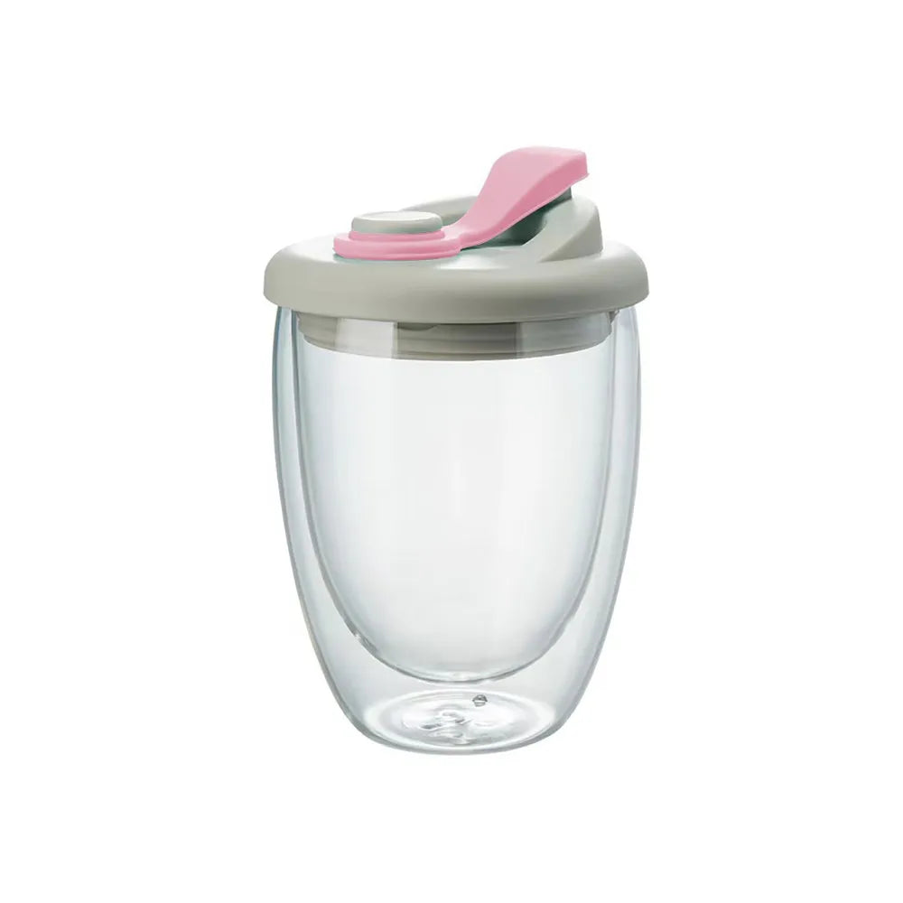 Junips | Leak-Proof Double Wall Glass Transparent Mug