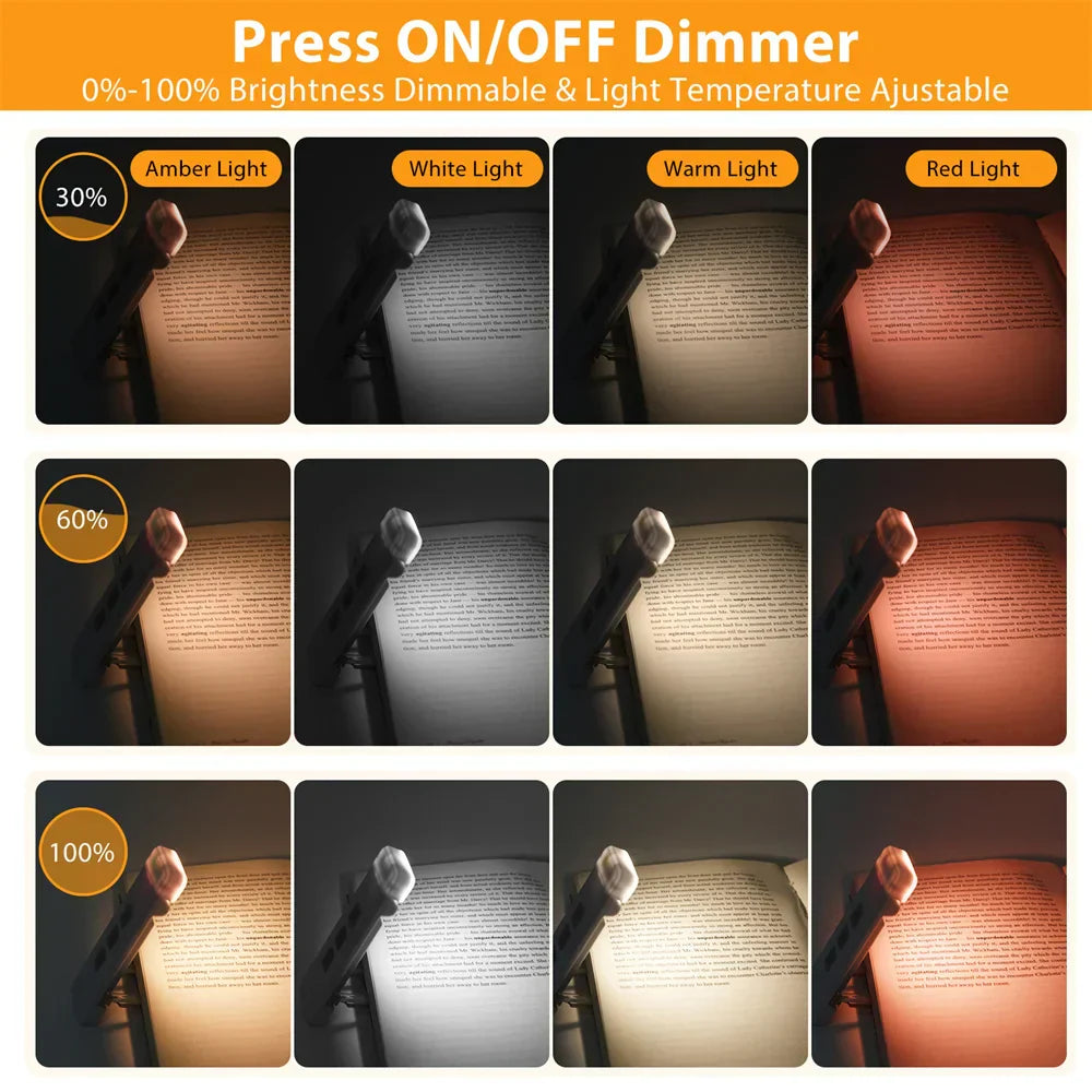 Junips | Clip-on Bookmark Light with Timer