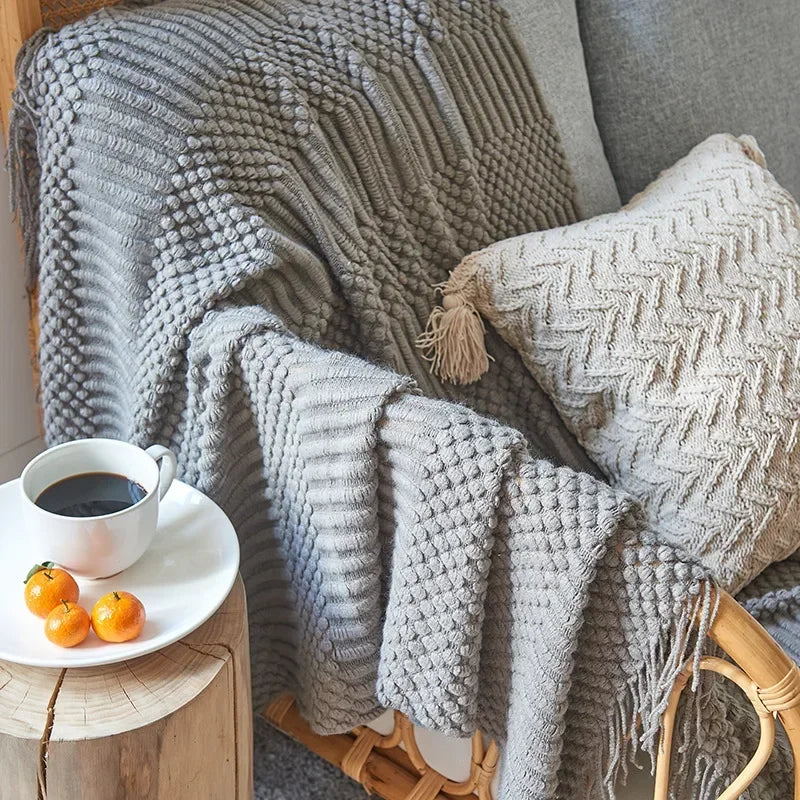 Junips | Nordic Style Dick Knitted Blanket