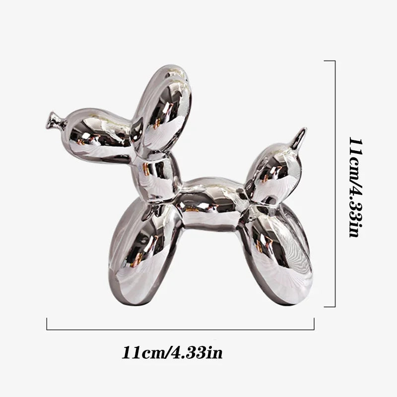 Junips | – Small dog sculpture made of balloons