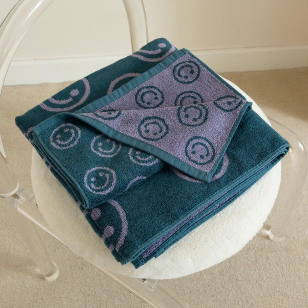 Junips | Double-sided Smiley Towel