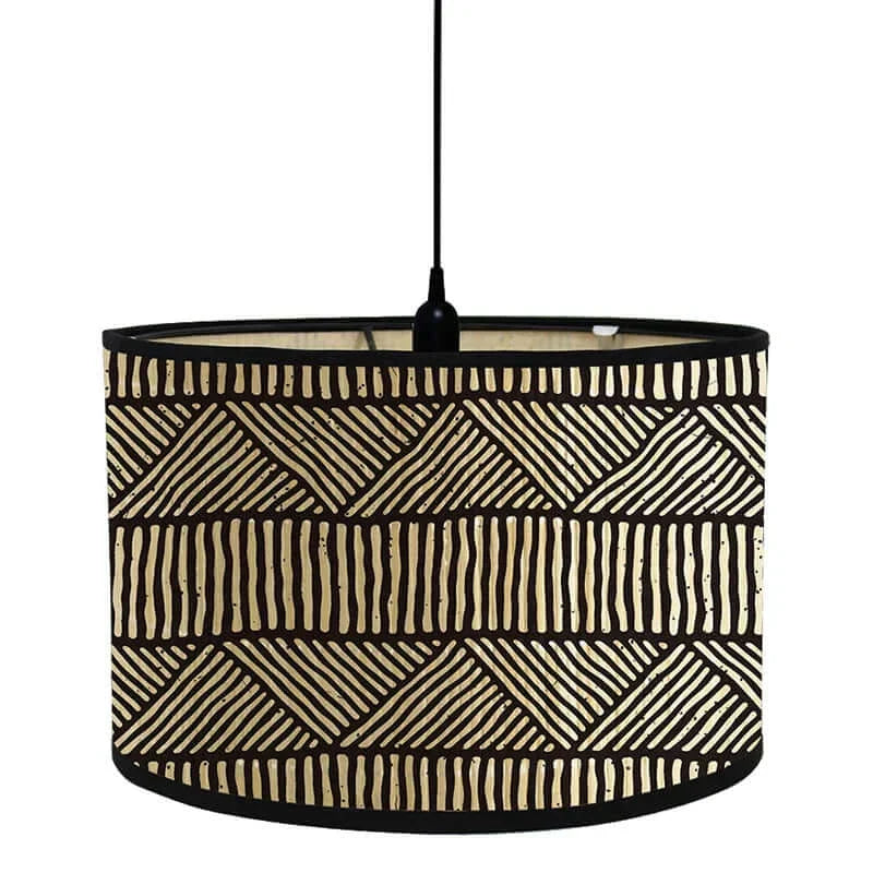 Junips | Art Deco Drum Lampshade