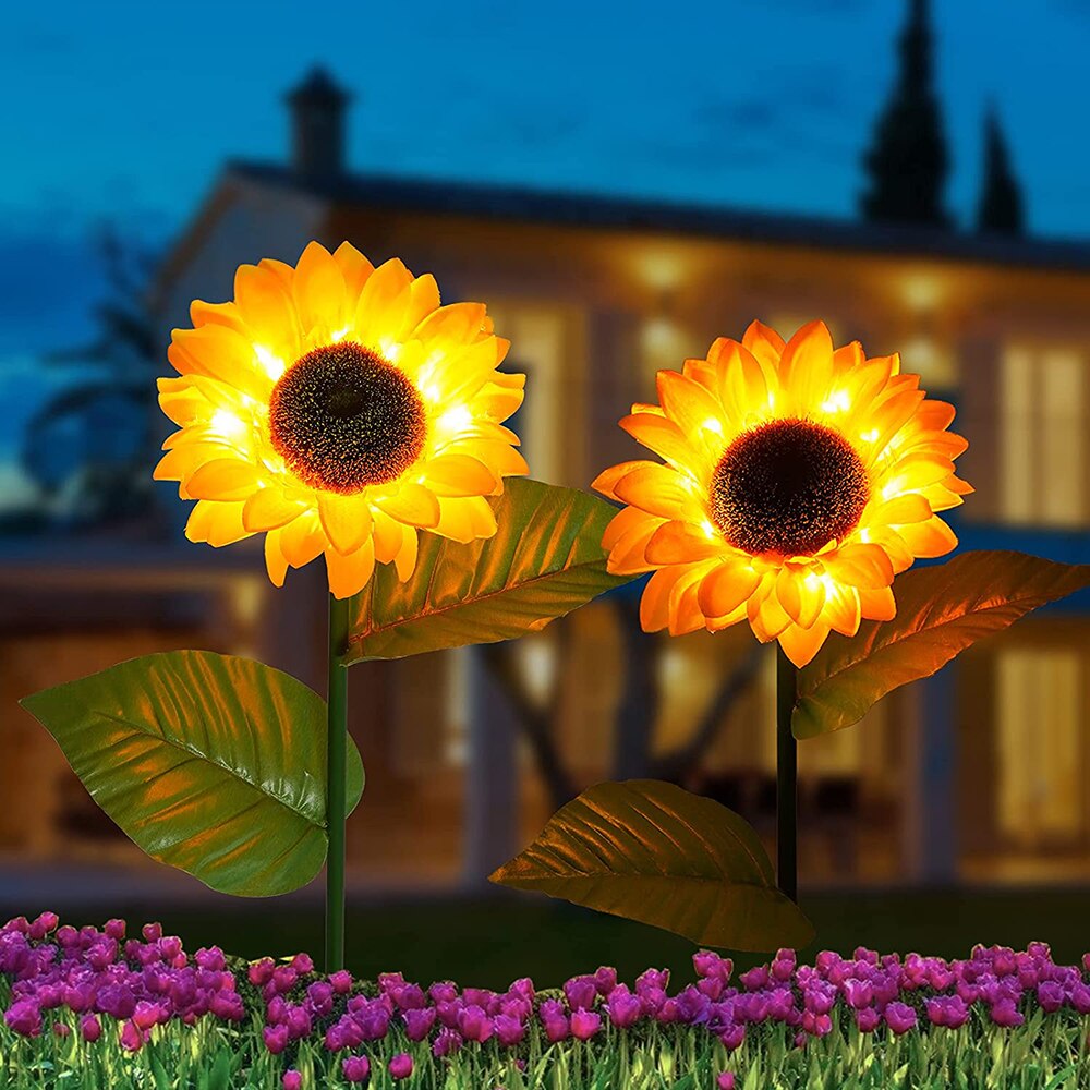 Junips | Solar-Sunflowers: Waterproof Garden Joy