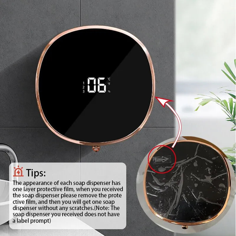 Junips | PureSense – Stylish Automatic Soap Dispenser with Touchless Technology
