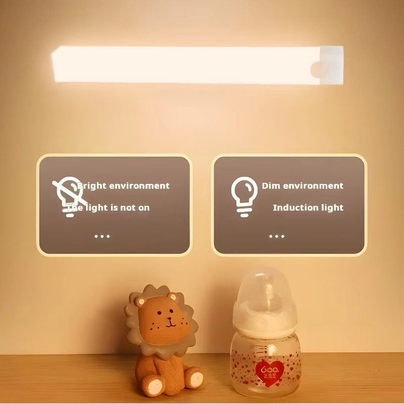 Junips | Smart Sensor LED Night Light - Motion-Activated, Dimmable & Rechargeable