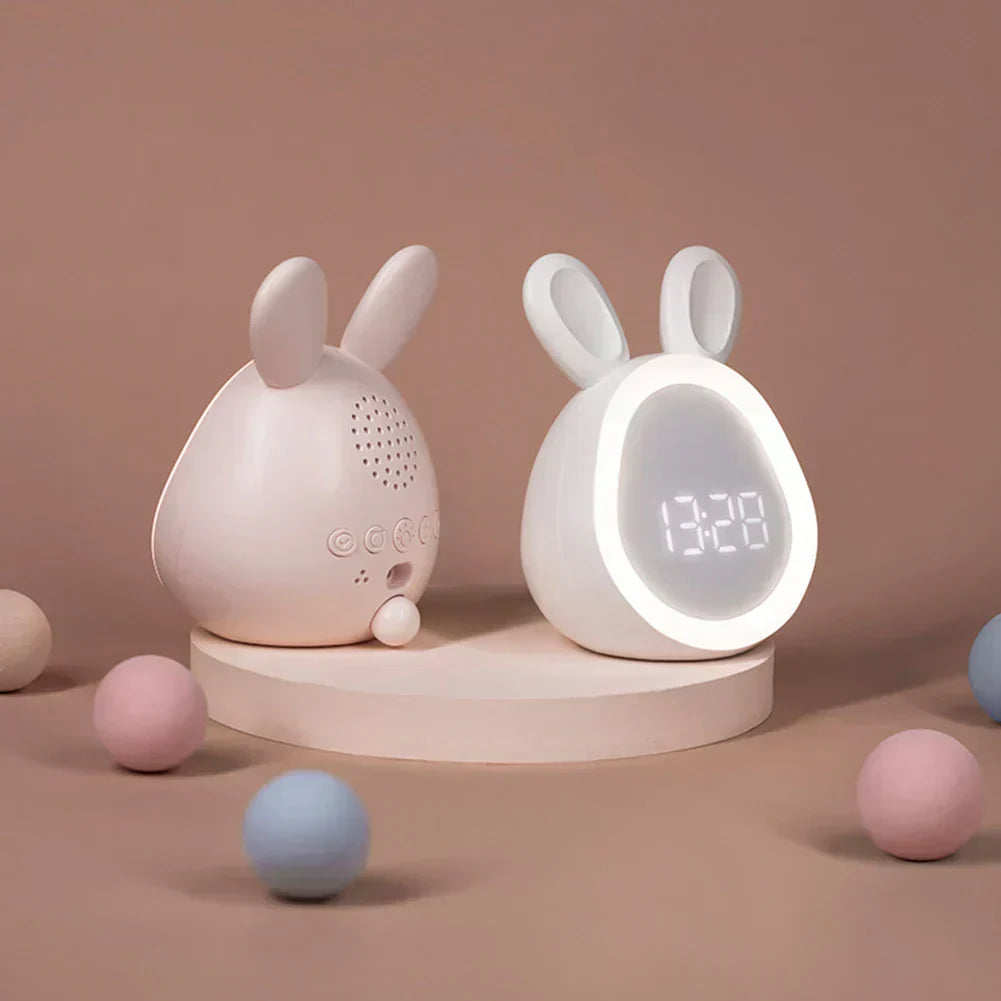 Junips | Digital LED Rabbit Alarm Clock with Night Light