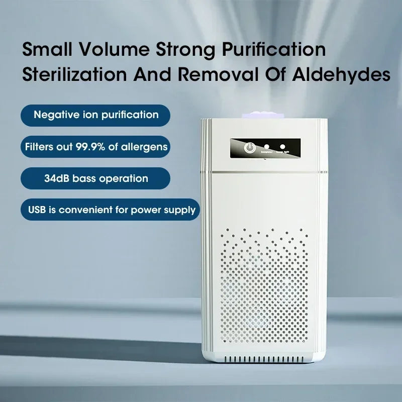Junips | Compact air purifier with HEPA filter - BreezeMini