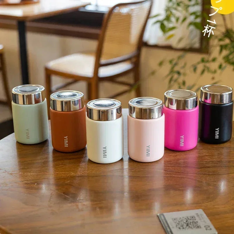 Junips | 230ml Mini 316 Stainless Steel Portable Thermos - Pocket Vacuum Bottle