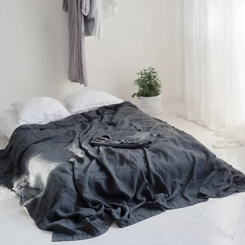 Junips | BedBreeze | Linen Bed Sheet