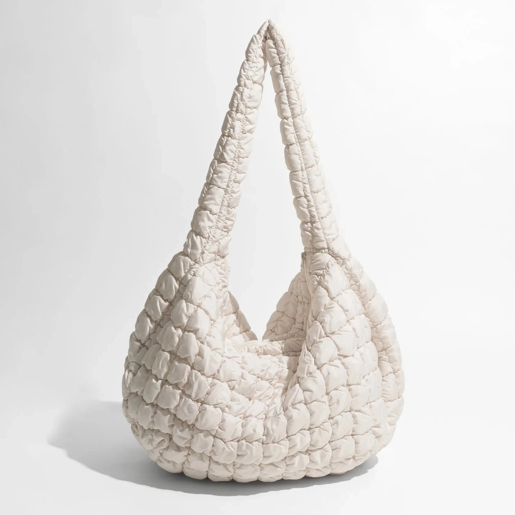 Junips | Cross Quilt X-Large Shoulder Bag