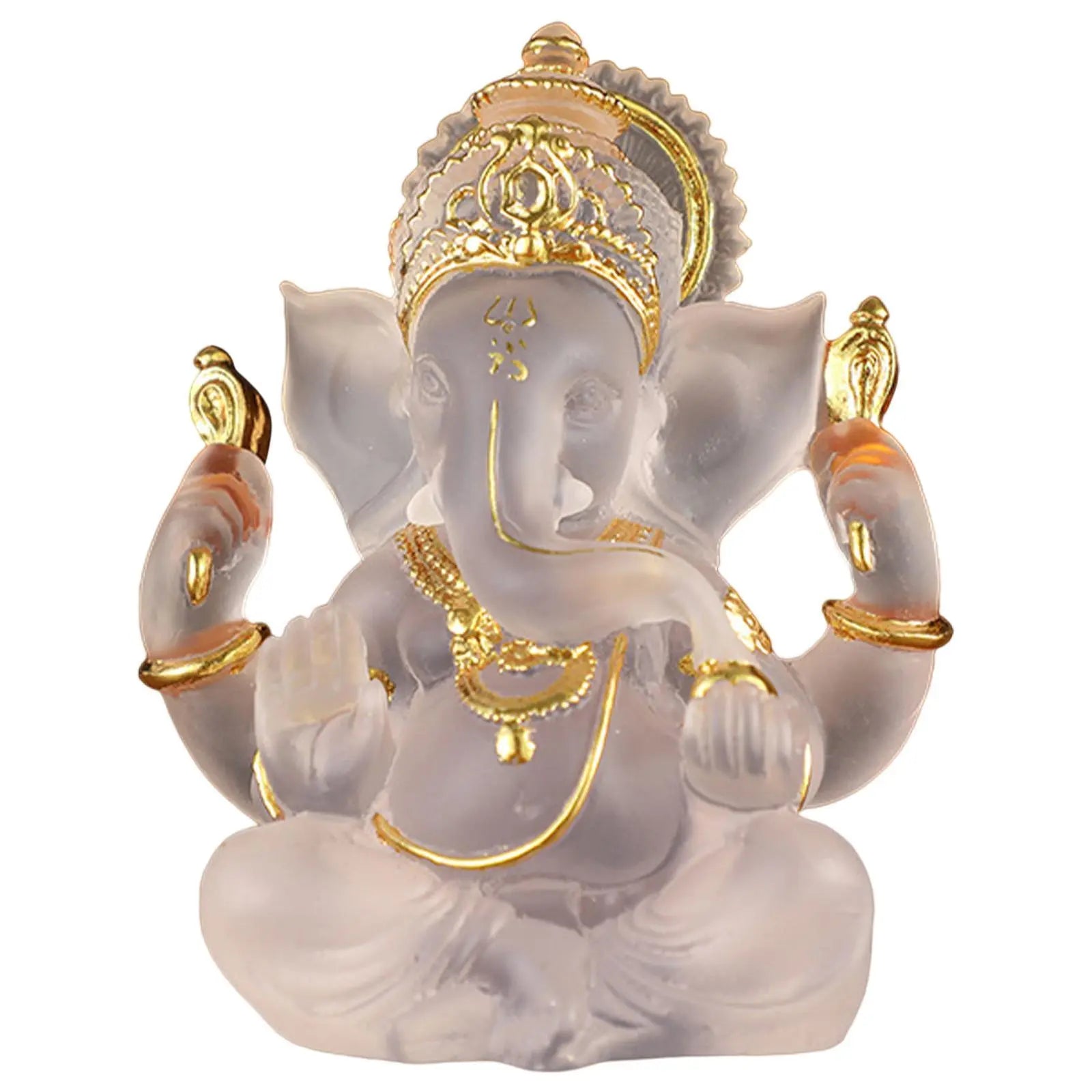 Junips | Rare colored semi-transparent Ganesh statues for luck in your home