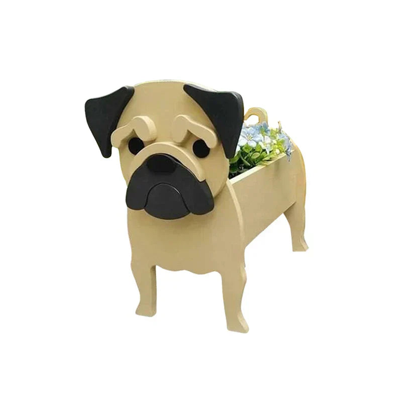 Junips | Flower Pot - Pawsome - Dog Plant Container - Various Breeds