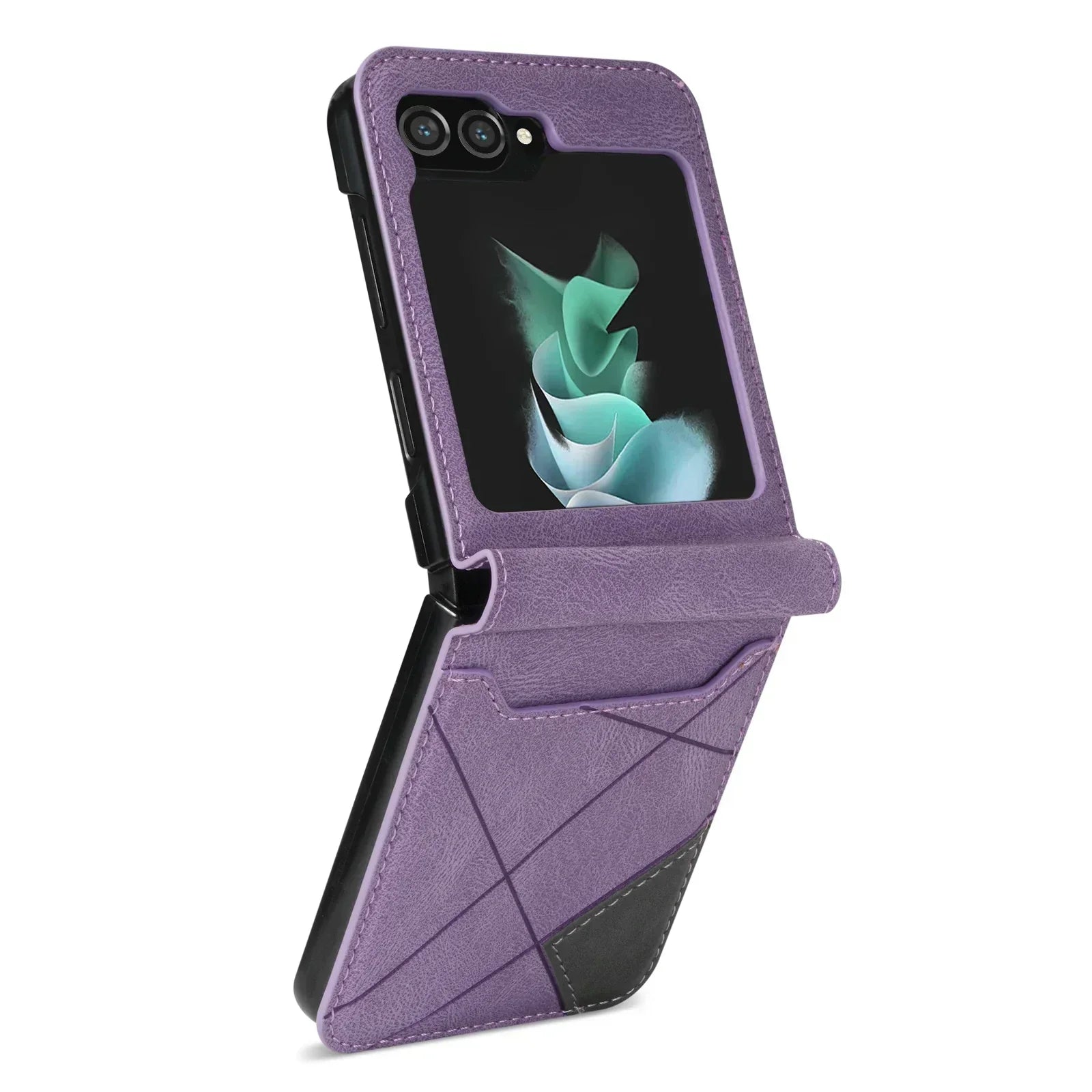 Junips | Leather Wallet Case for Samsung Galaxy Z Flip Series