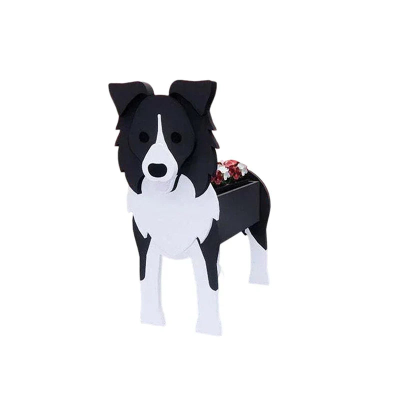 Junips | Flower Pot - Pawsome - Dog Plant Container - Various Breeds