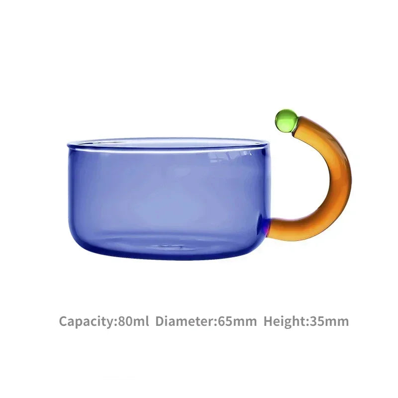 Junips | Vintage Colorful Glass Teapot