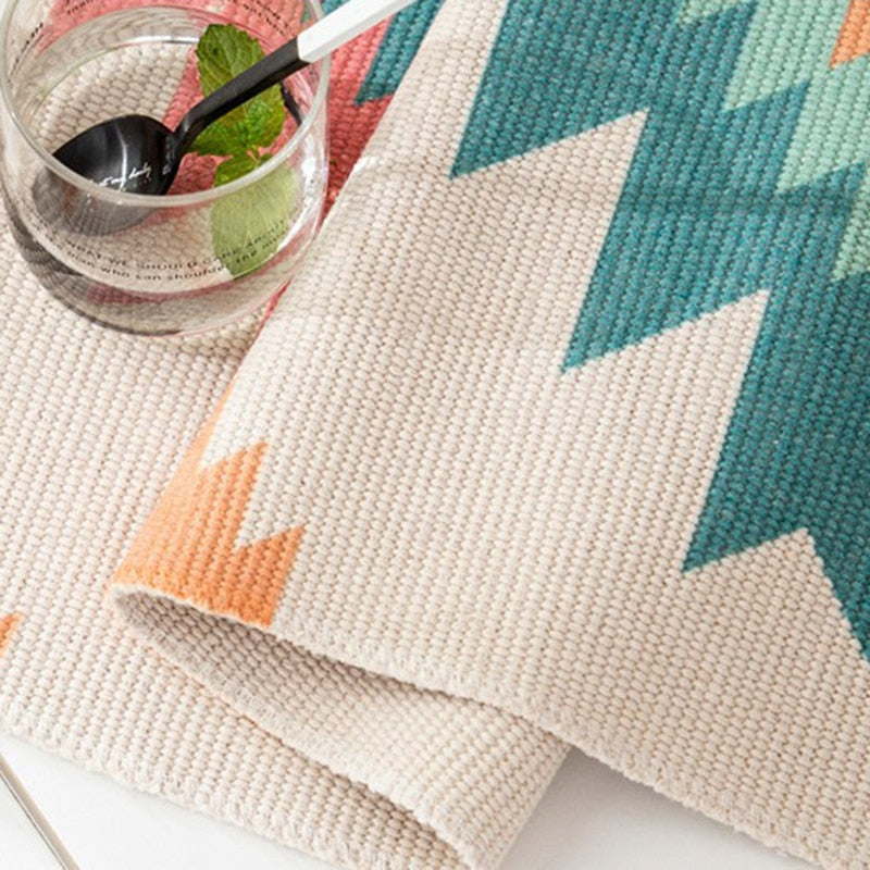 Junips | Bohemian Wall Tapestry, Macrame Wall Hanging, Home Decoration, Cotton Linen Tassel, Handcrafted, Woven, Geometric Canvas Art, Background Wall Tapestries