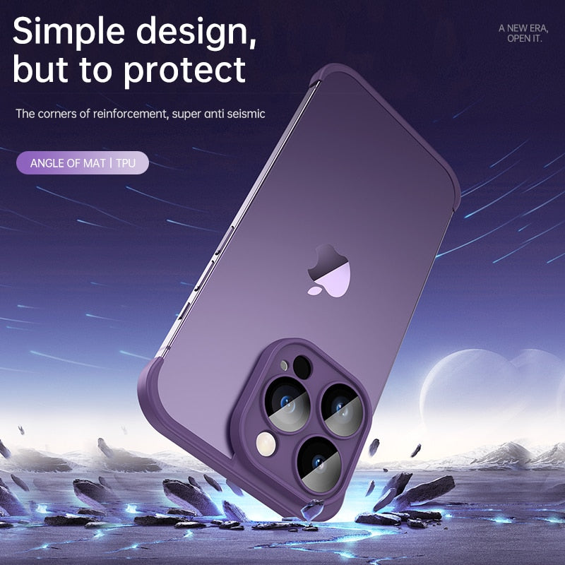 Junips | Shockproof Corner Pad Soft Silicone iPhone Case