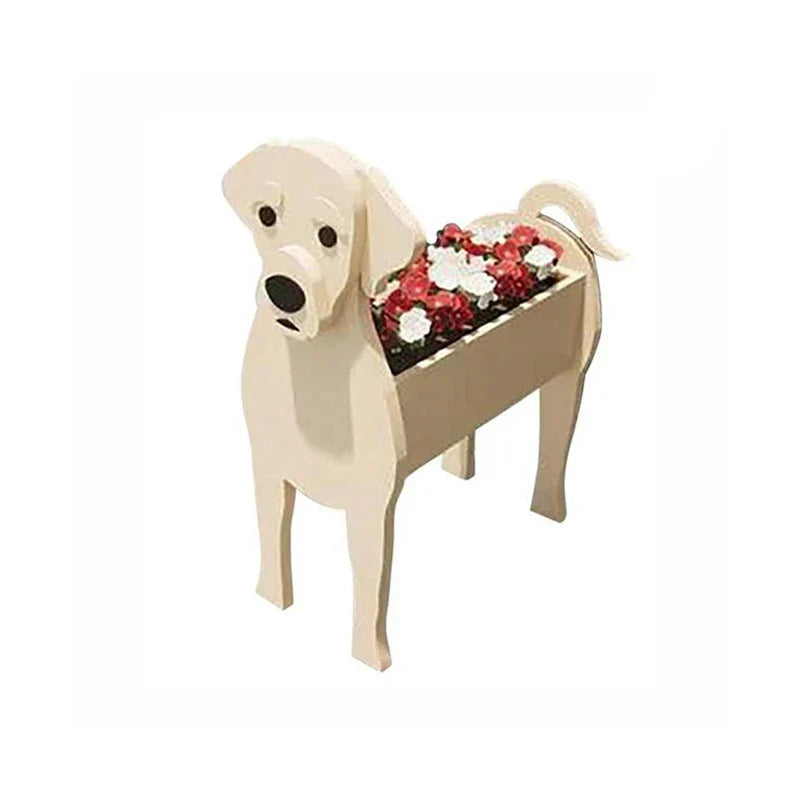 Junips | Flower Pot - Pawsome - Dog Plant Container - Various Breeds