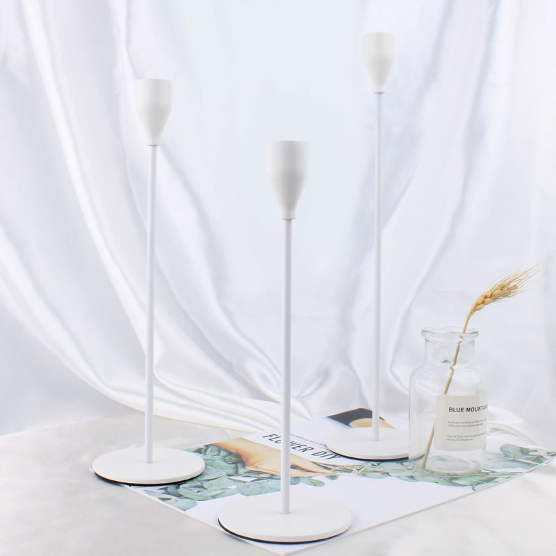 Junips | 3-piece set metal candle holder