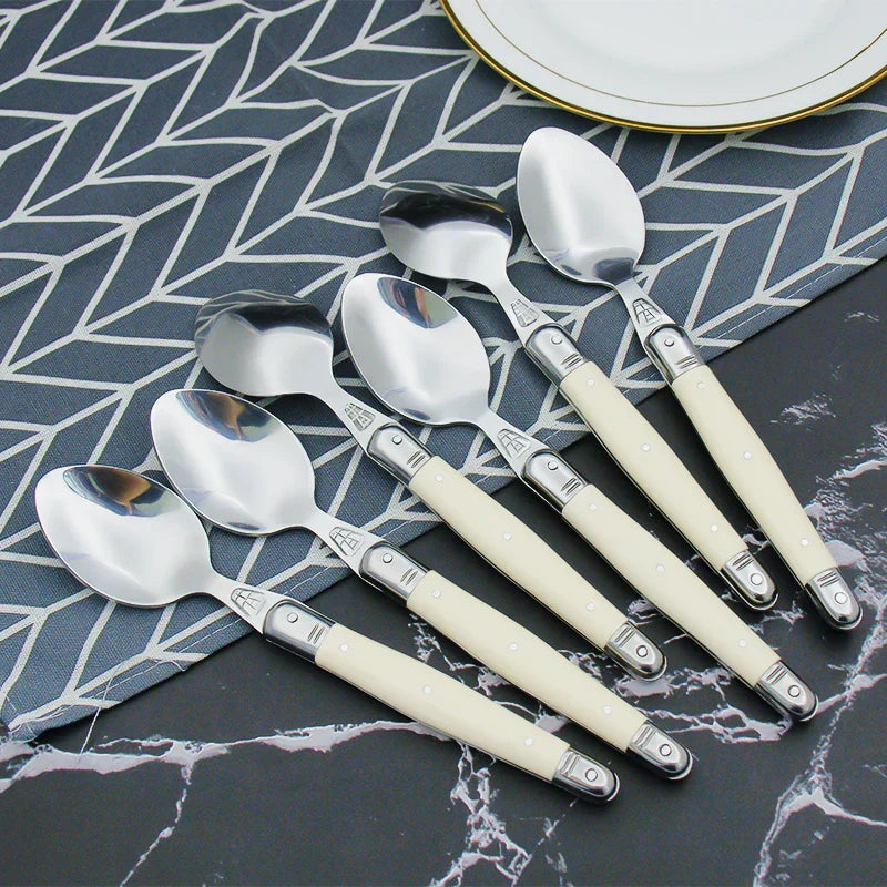 Junips | IvoryElegance – Luxury Laguiole Cutlery Set with Timeless Style