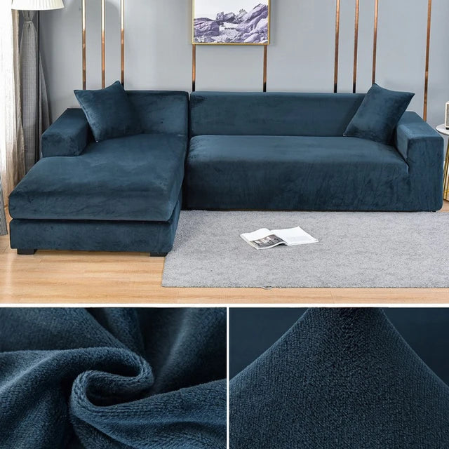 Junips | SofaGuard™ | Elastic Velvet Sofa Cover that Saves You Money