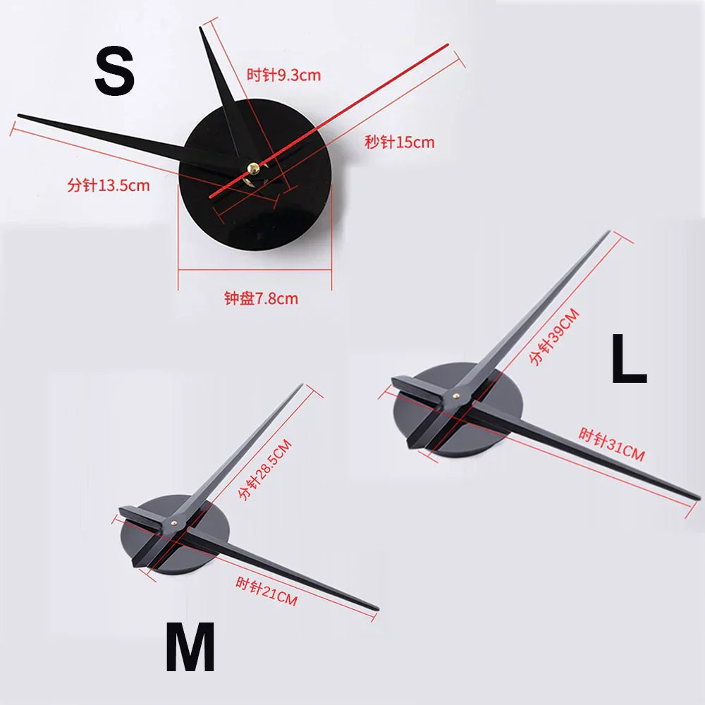 Junips | New large unique style acrylic wall clock