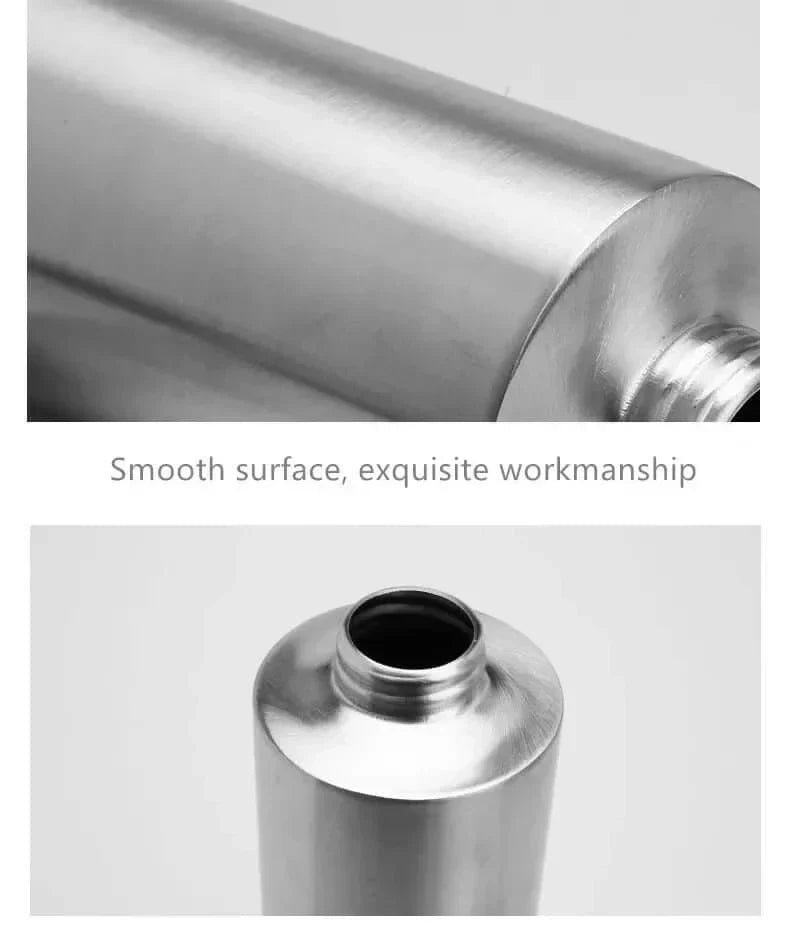 Junips | Elegant Stainless Steel Hand Pump Soap Dispenser 250ml/350ml/550ml