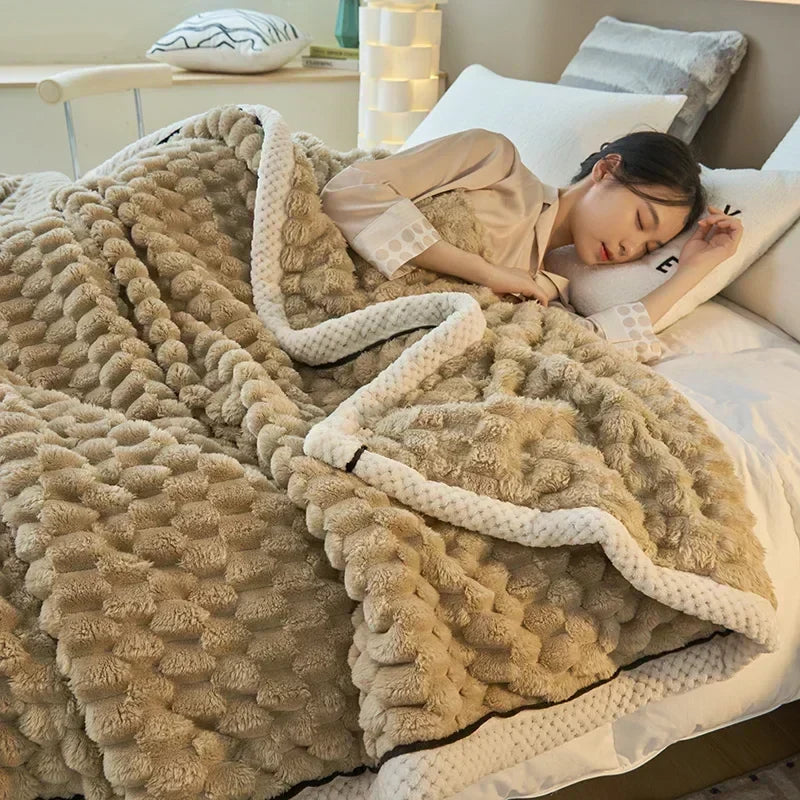 Junips | TurtleVelvet | Autumn Flannel Blanket