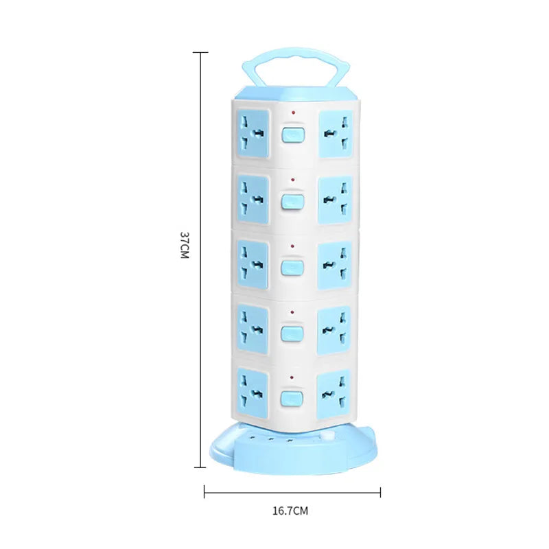 Junips | Tower Design Surge Protector Vertical Power Strip