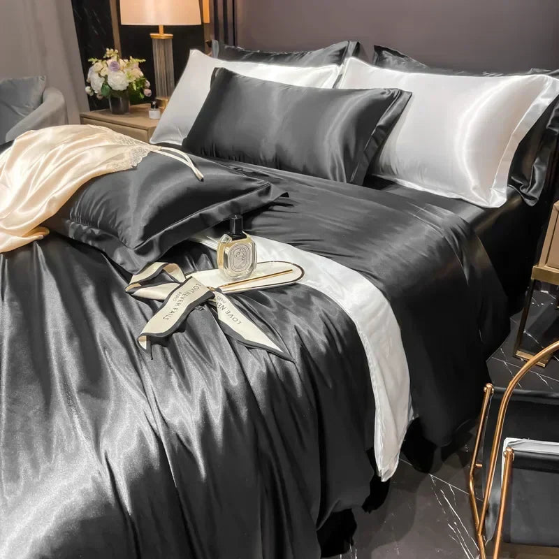Junips | Luxurious Silk Bed Set
