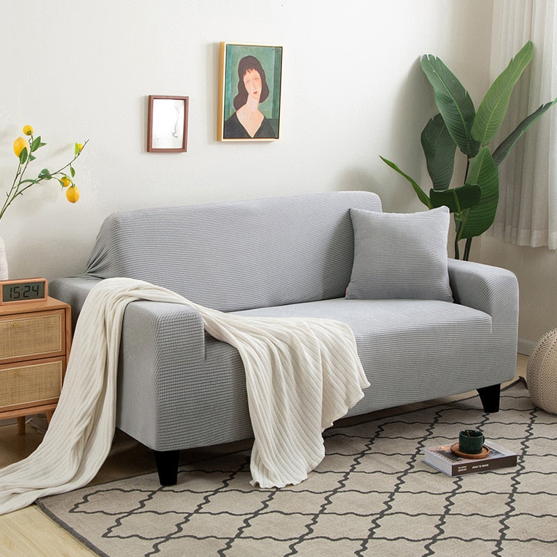 Junips | FlexiCover Elastic Sofa Cover – Protection Cover for Corner Sofas and Standard Sofas