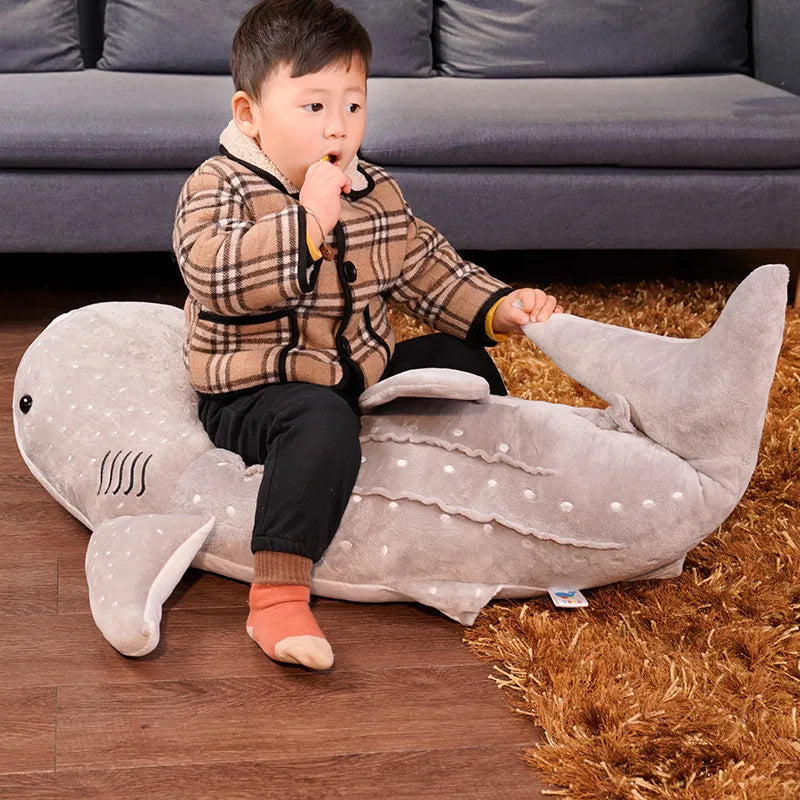 Junips | Soft Whale Shark Plush Toy for Cozy Nights and Special Gifts