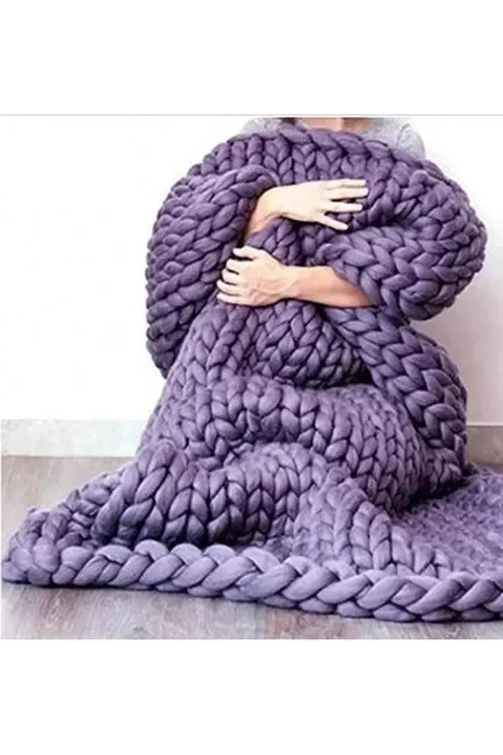 Junips | Cozy Knit Chunky Blanket