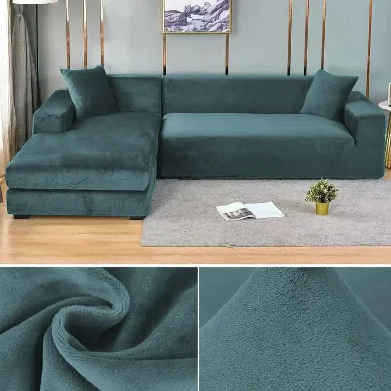 Junips | PlushFit - High-Quality Sofa Covers Made of Stretch Velvet
