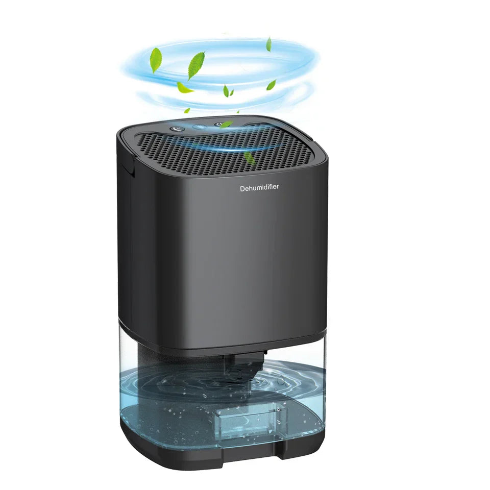 Junips | 1000ml Portable 2-in-1 Dehumidifier with Air Filter & Night Light – Aveline
