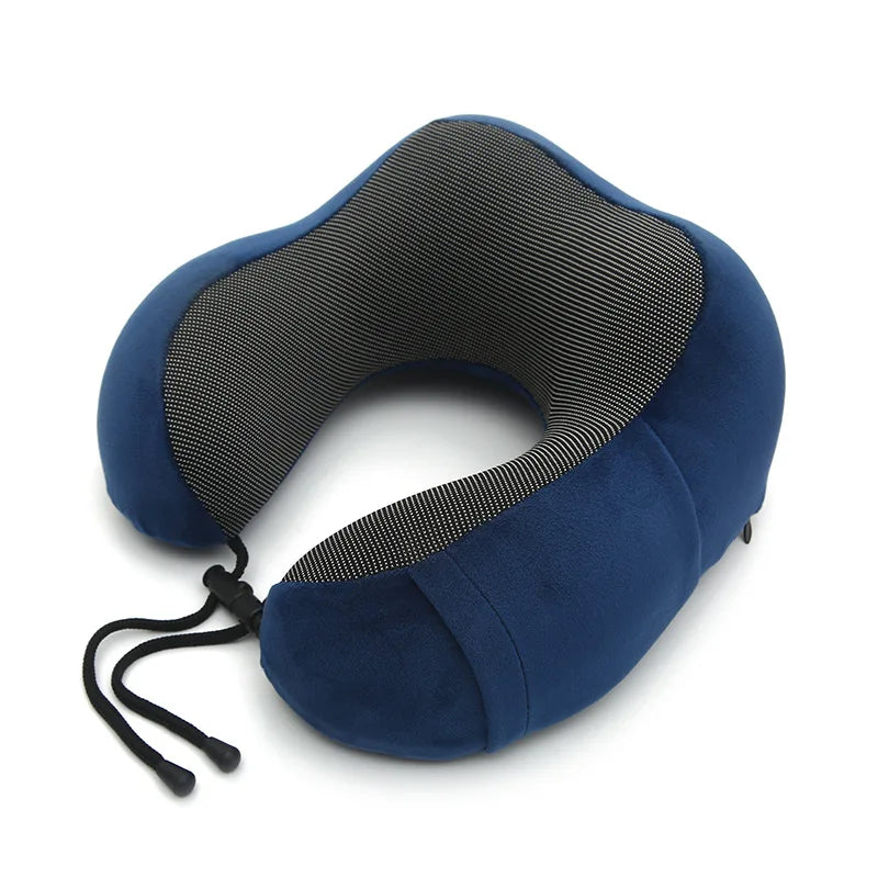 Junips | U-shaped neck pillow made of memory foam for travel and sleeping