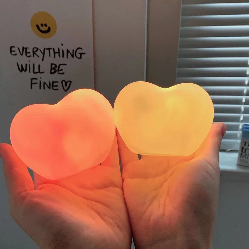 Junips | Heart LED Lamp | 3D Night Light & Decor | Romantic & Creative | Gift for Wedding, Birthday & Christmas
