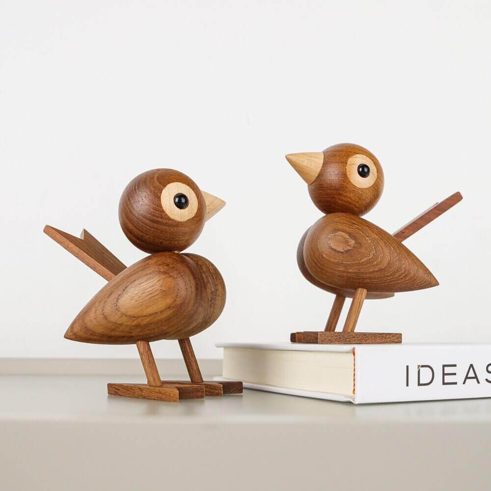 Junips | A little bird told me, Nordic wooden ornament