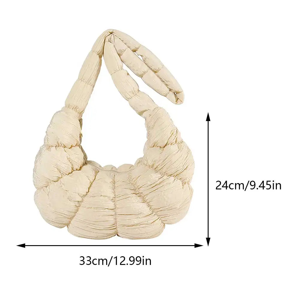 Junips | Puff Croissant Shoulder Bag
