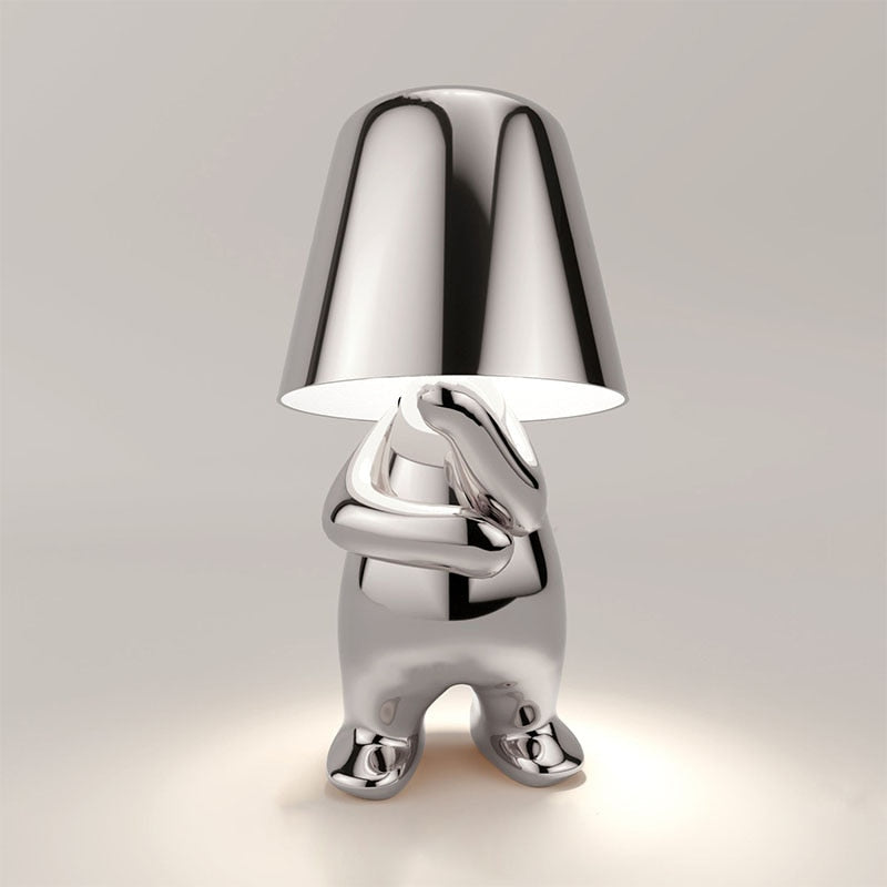 Junips | Modern Gold Metal LED Table Lamp