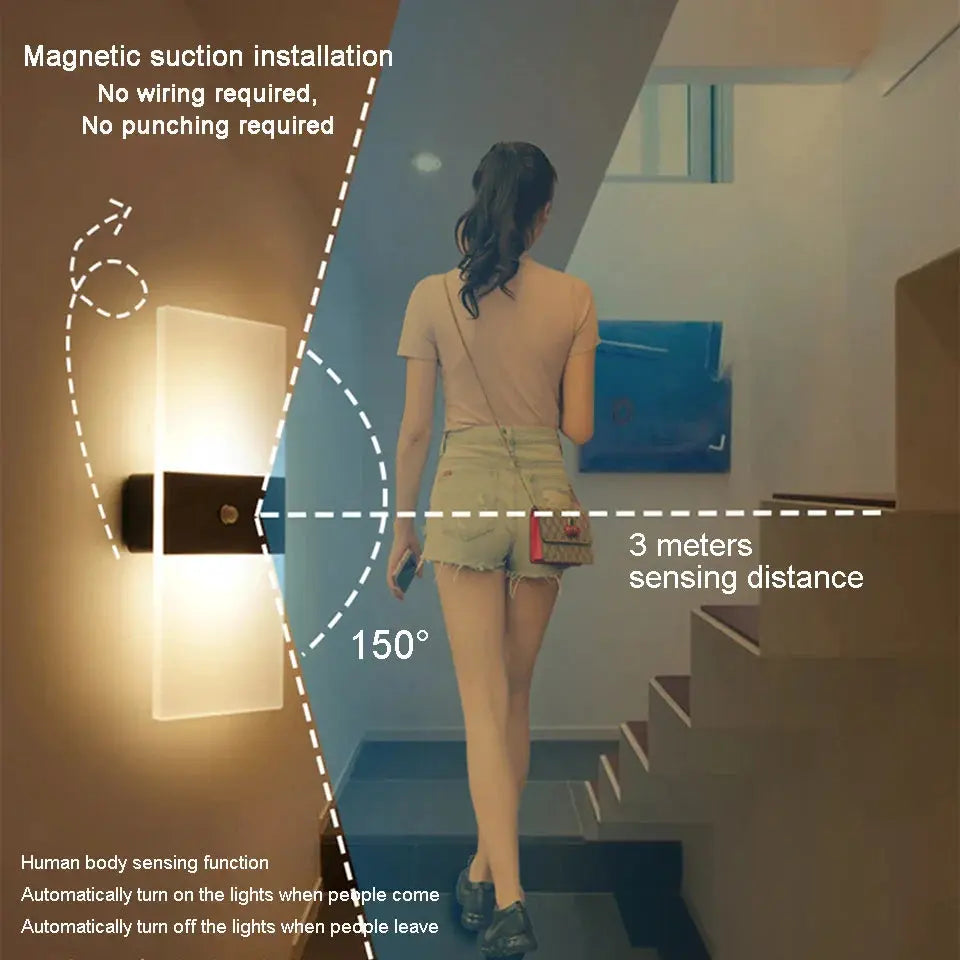 Junips | Éclatante - Touch Panel Wall Light USB rechargeable