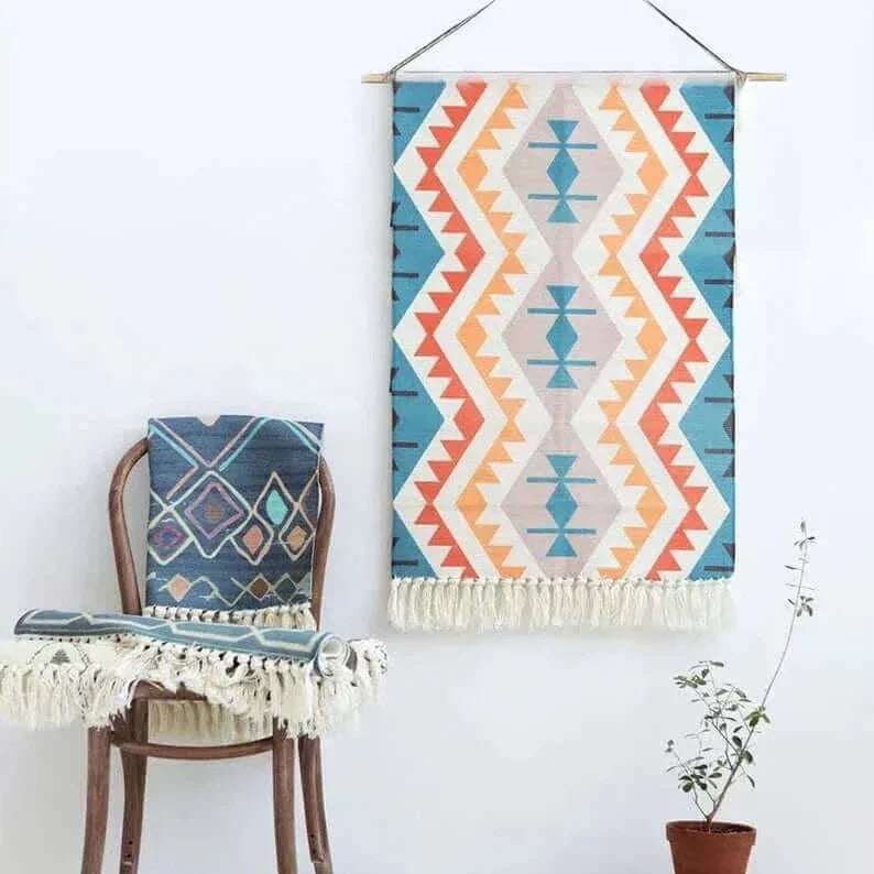 Junips | Macrame Hanging Cotton Rug