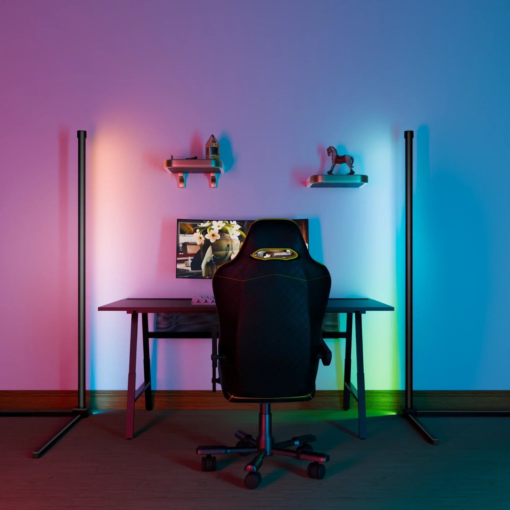 Junips | Smart RGB Floor Lamp - 16 Million Color Changing Mood Light