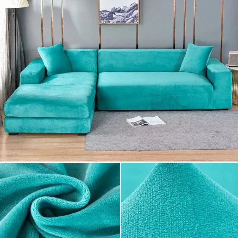 Junips | PlushFit - High-Quality Sofa Covers Made of Stretch Velvet