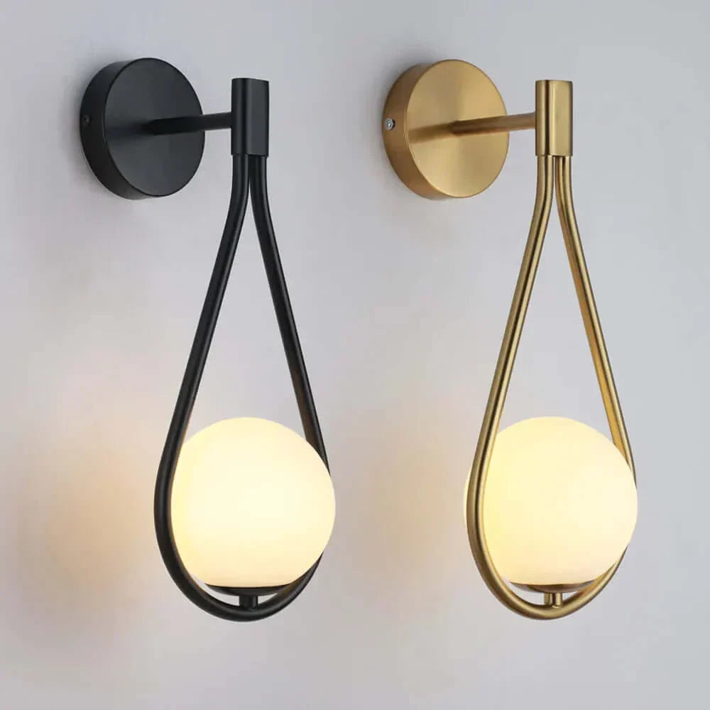 Junips | Drop Luxury Glass Ball Wall Light