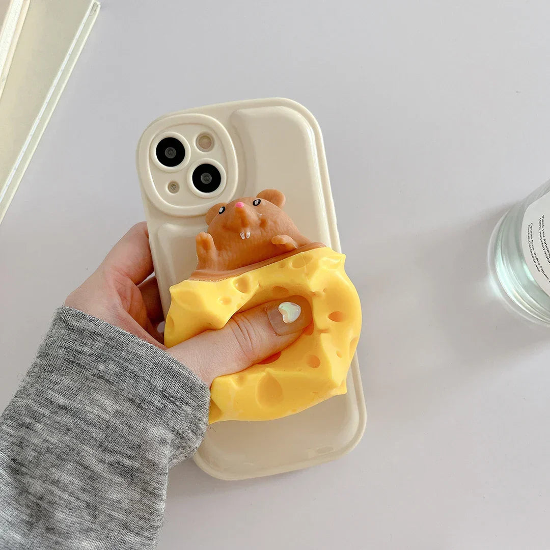 Junips | Cheese Lover Mouse iPhone Case